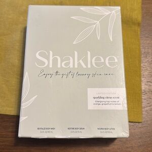 ⚠️ NWT Shaklee Body Ritual Trio Gift Set